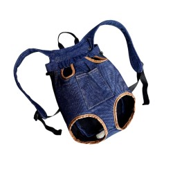 Cargador Canguro Para Mascota en Jean