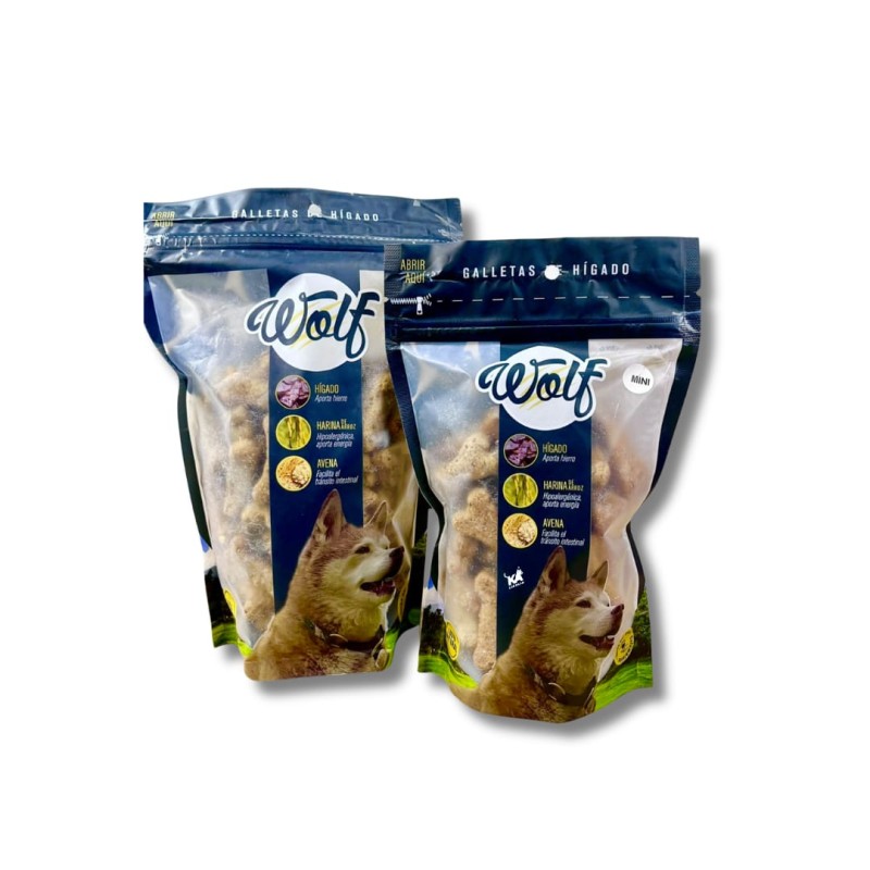 Wolf Mini Galletas - Higado