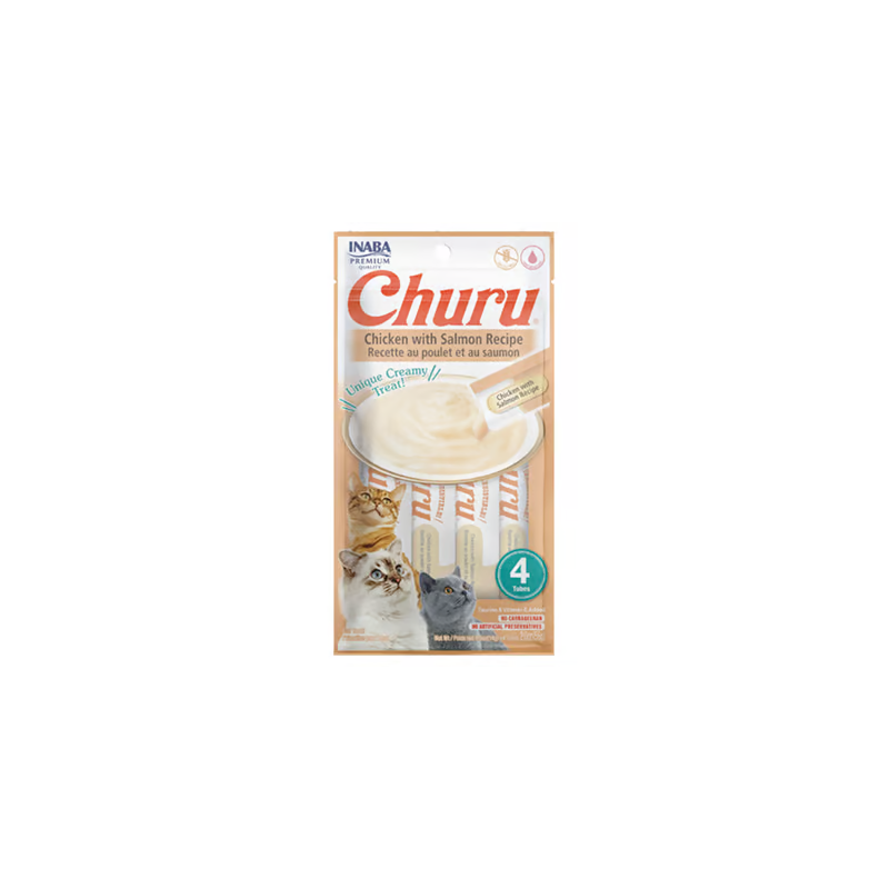 Churu Inaba Gato  X4 Tubes